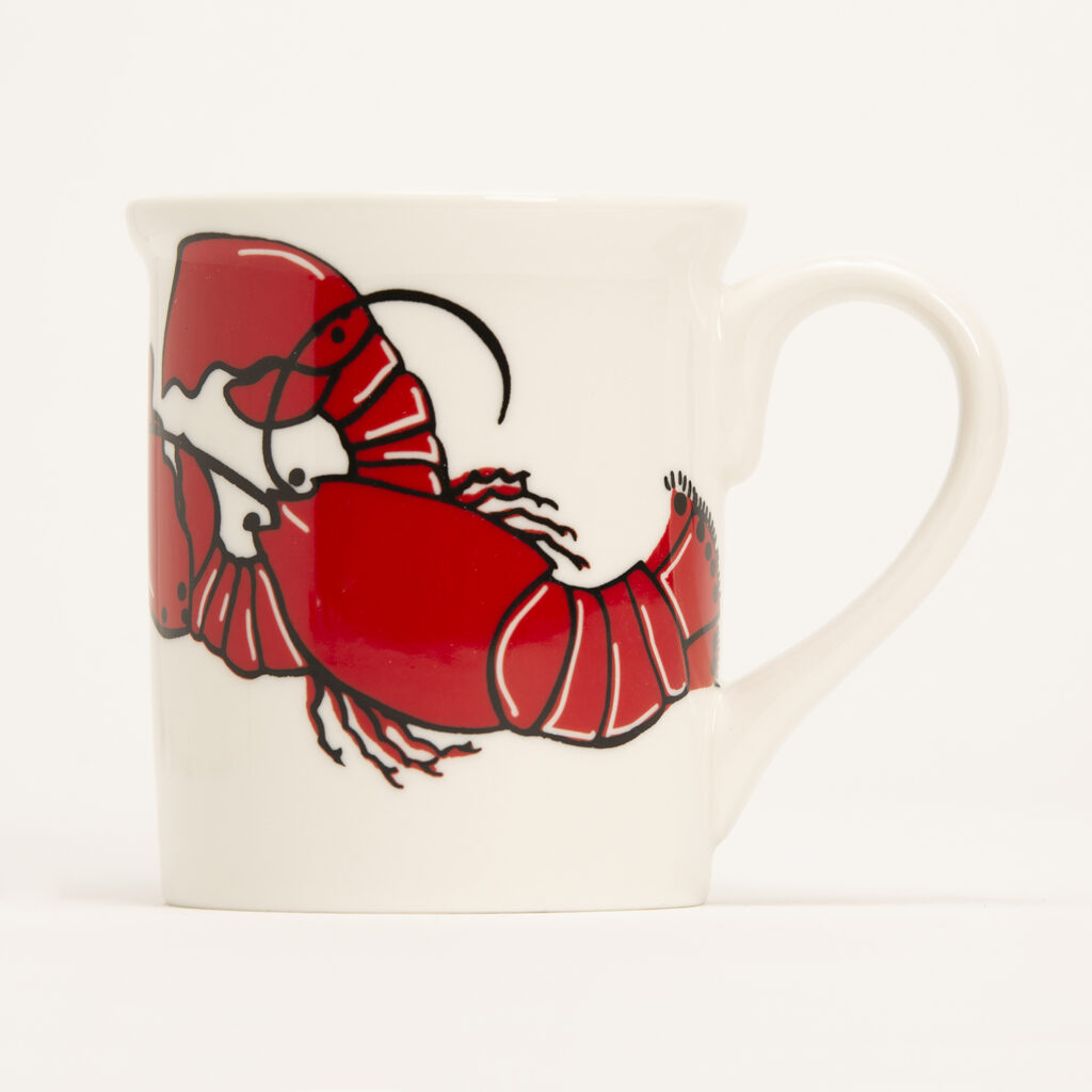 Peeking Lobster Mug