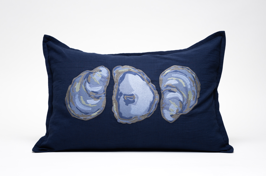 Oyster Large Lumbar Pillow (Set of 2 Pillows)