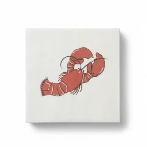 Paper Cocktail Napkins – Lobster (12 pkgs of 20 Napkins)