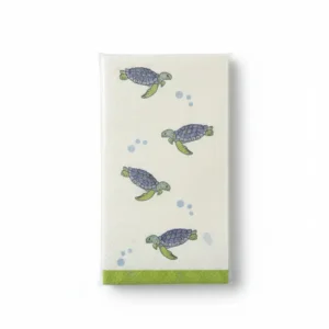 Paper Cocktail Napkins – Turtle (12 pkgs of 20 Napkins)