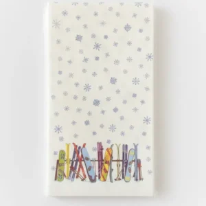 Paper Cocktail Napkins – Winter Sports (12 pkgs of 20 Napkins)
